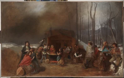 Le temps des sucres, vers 1865